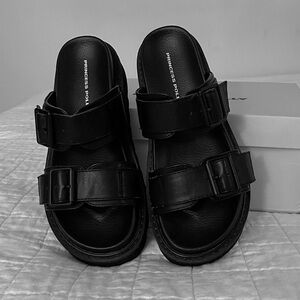 PRINCESS POLLY Ma Belle slides in BLACK
